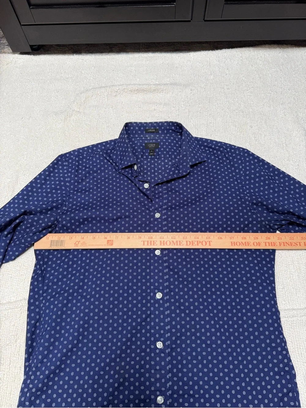 J.CREW Ludlow 120s 2-ply Dress Shirt Size Medium